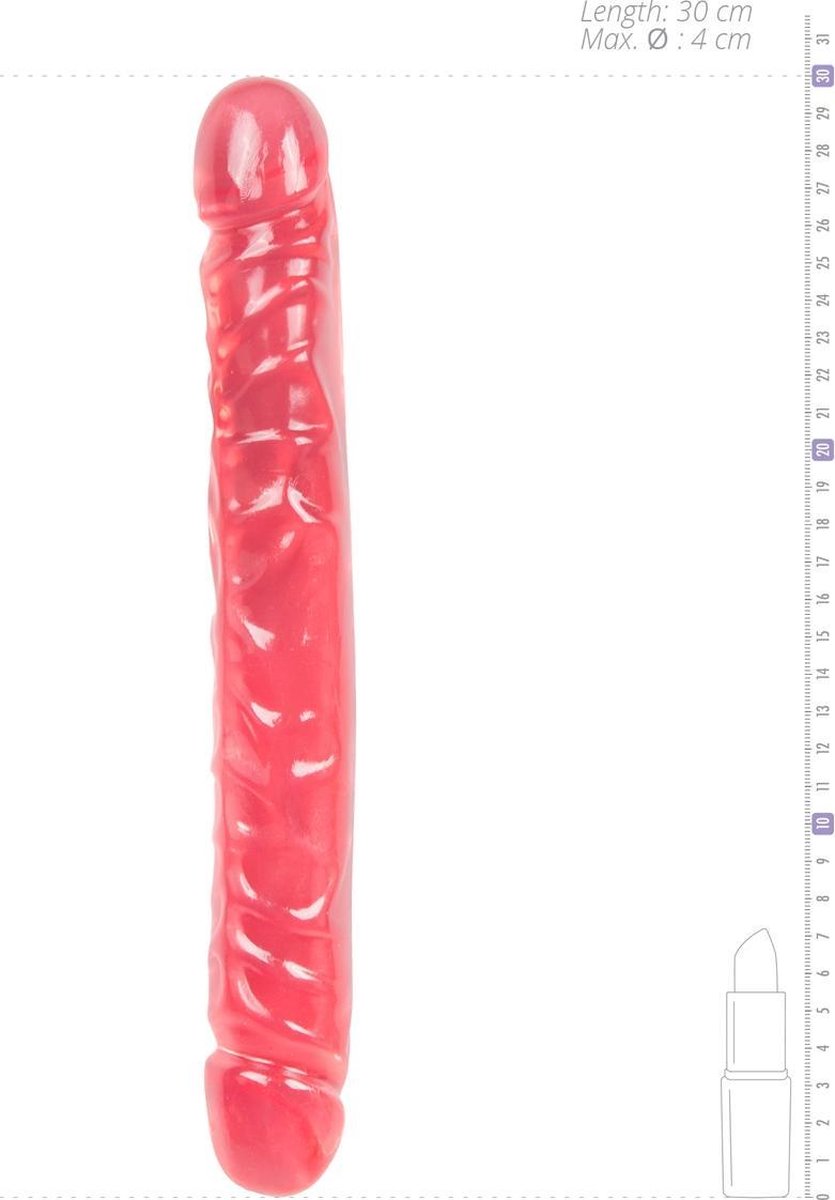 Crystal Jellies Dubbel Dildo - - Roze