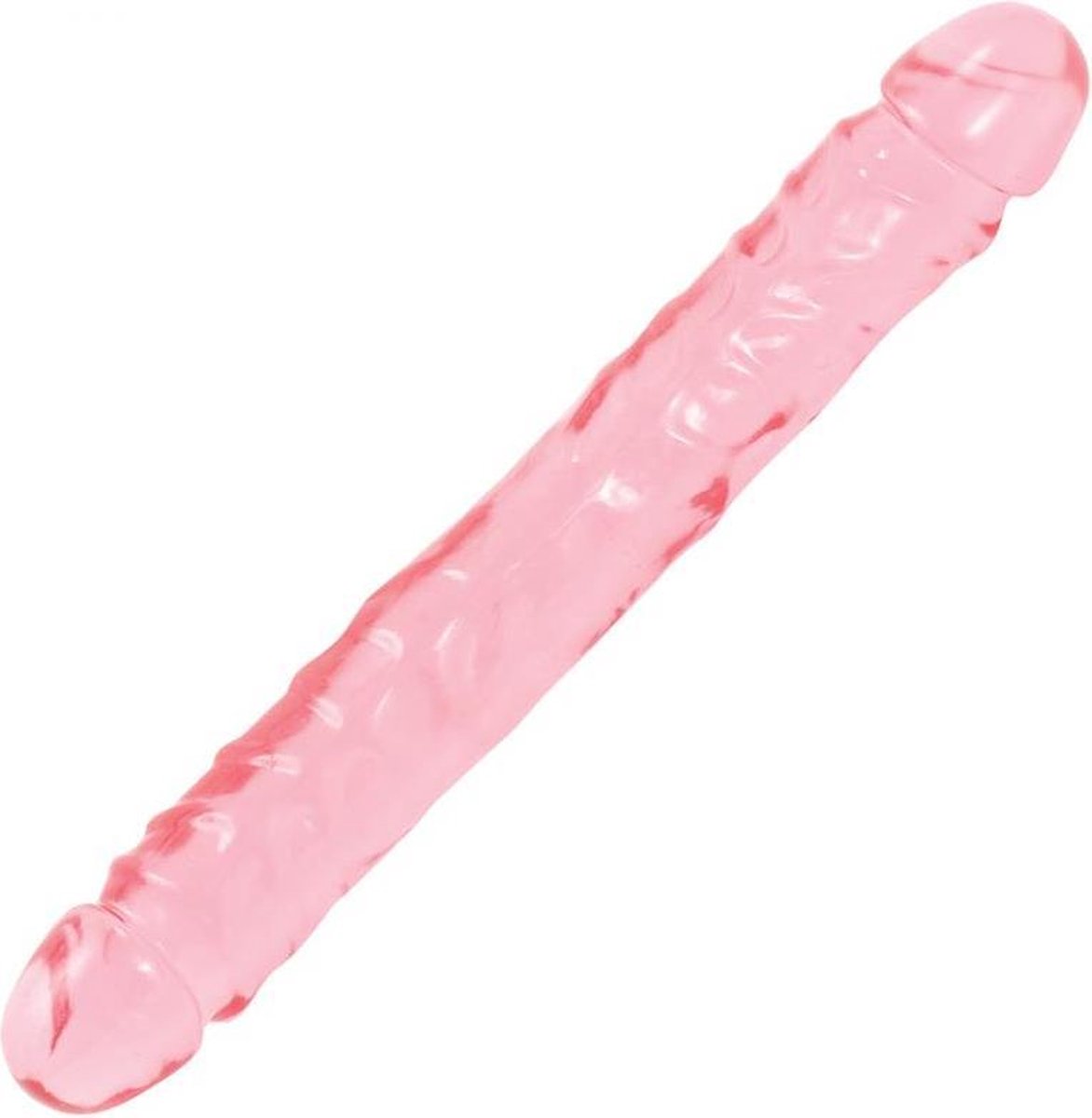 Crystal Jellies Dubbel Dildo - - Roze