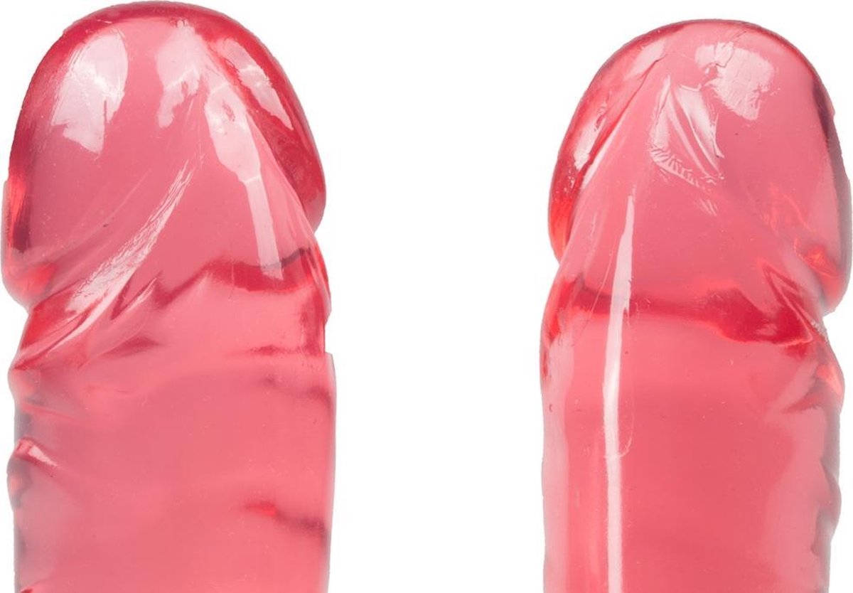 Crystal Jellies Dubbel Dildo - - Roze