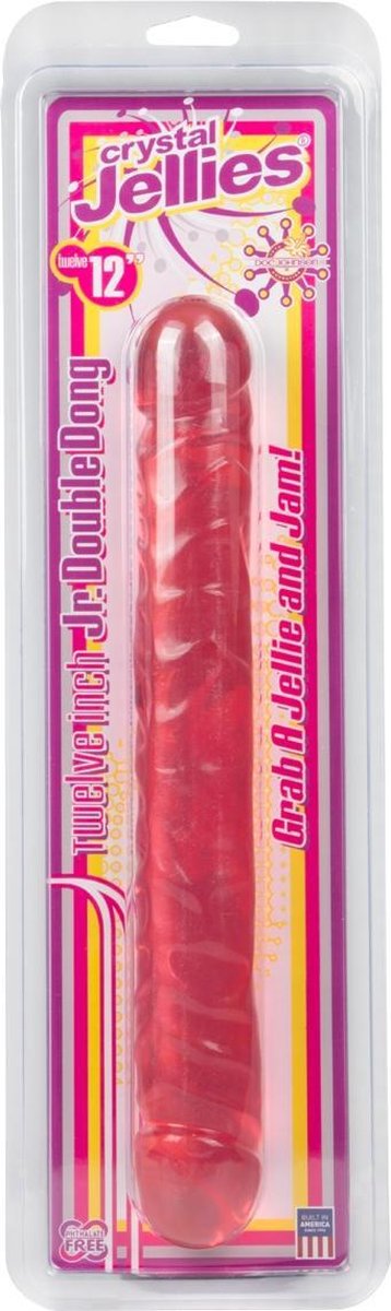 Crystal Jellies Dubbel Dildo - - Roze