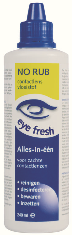 Eye Fresh Eyefresh Lenzenvloeistof Alles-in-een Zachte Lenzen No Rub