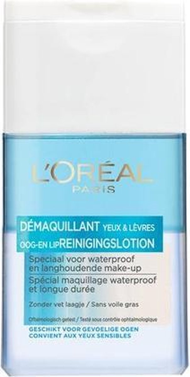 L'Oreal Paris Loreal Paris Waterproof Oog- en Lipreinigingslotion 125ml