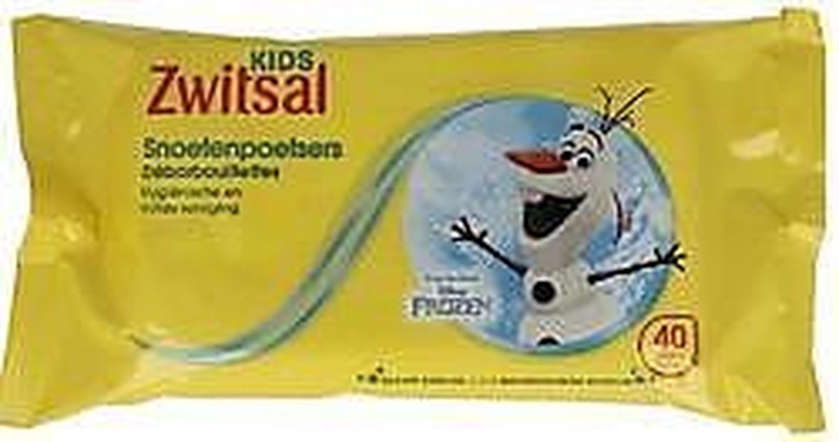 Zwitsal Kids Snoetenpoetser - 40 stuks