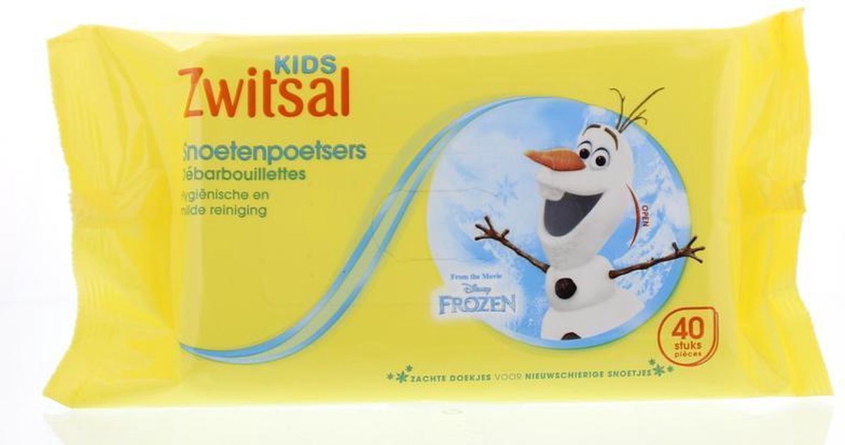 Zwitsal Kids Snoetenpoetser - 40 stuks