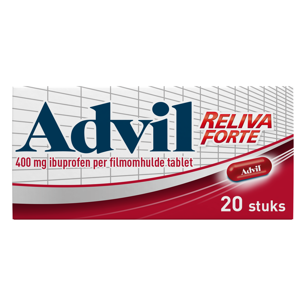 Advil Reliva Forte Oval Tabs 400 mg