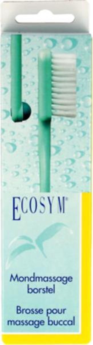Ecosym Mondmassage Borstel Per stuk