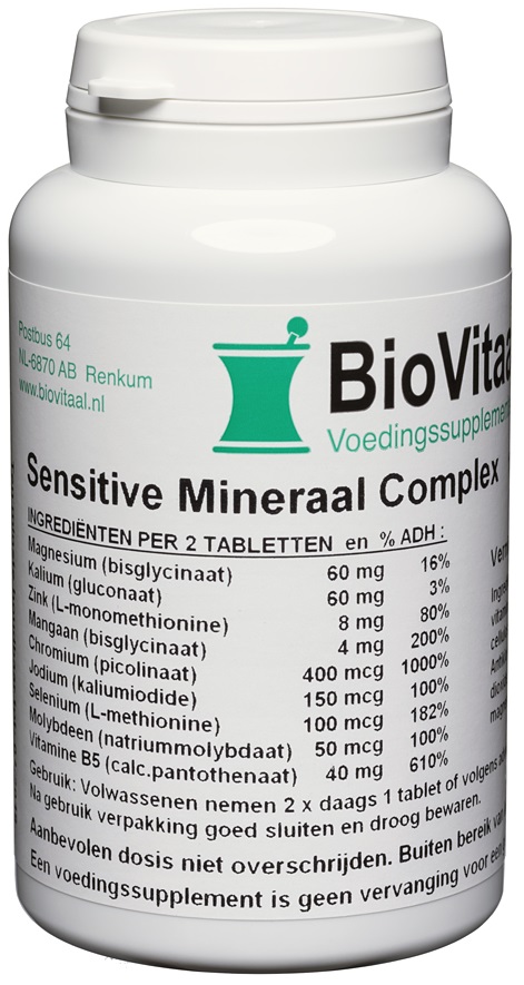 Biovitaal Sens Mineraal Comp 100tabl