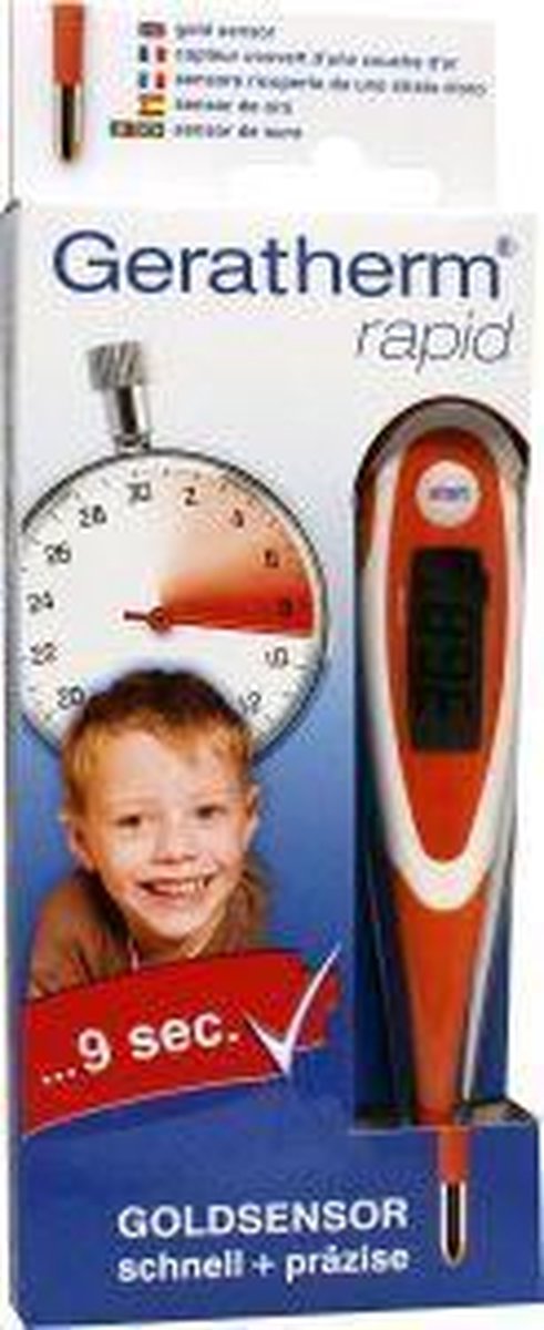Geratherm Thermometer Rapid - Oranje