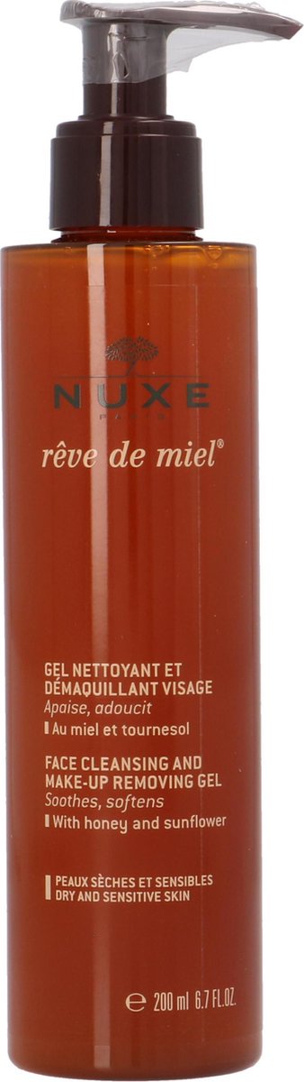 Nuxe Reve De Miel Face Cleansing En Make-up Removing Gel 200ml