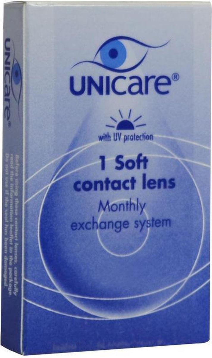 Unicare Contactlenzen 1pack -1.50
