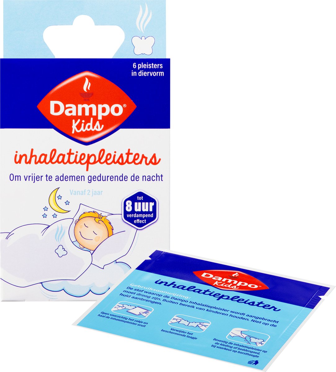 Dampo Inhalatiepleisters Kind Diervormig