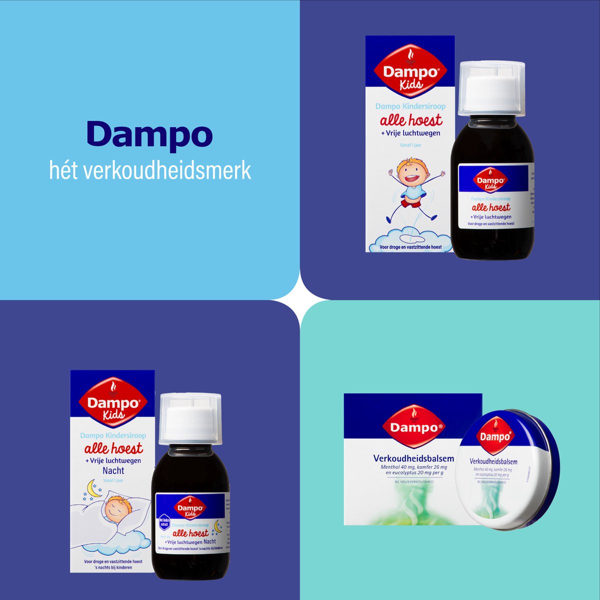 Dampo Inhalatiepleisters Kind Diervormig