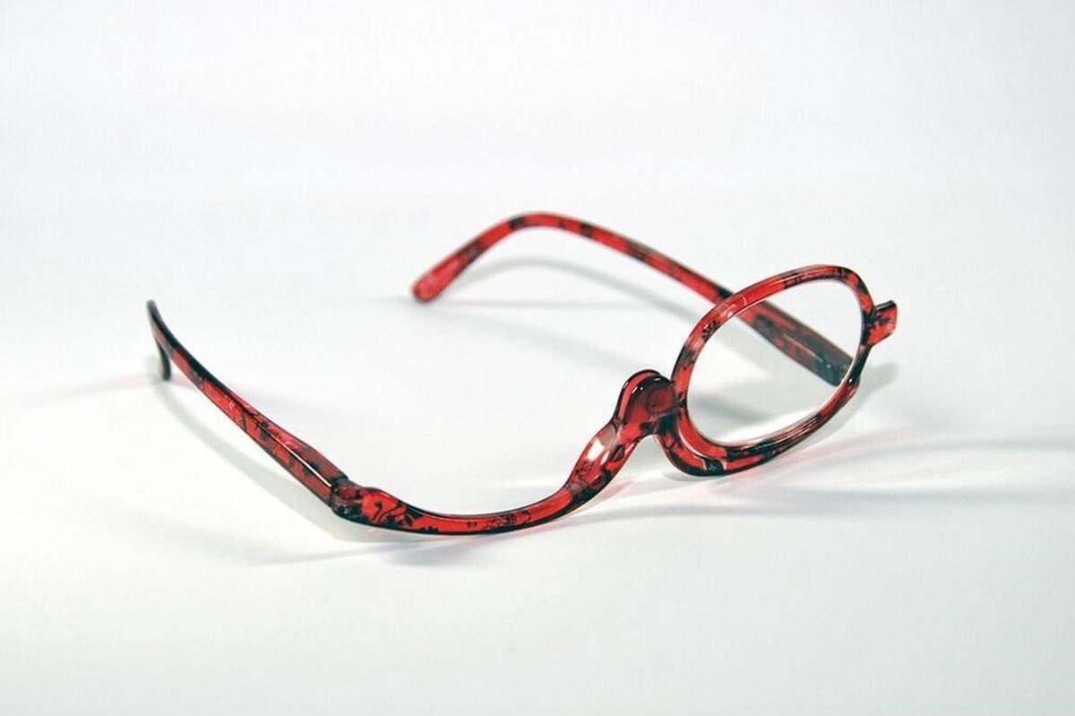 Melleson Optics Make Up Bril 2.50 - Rood