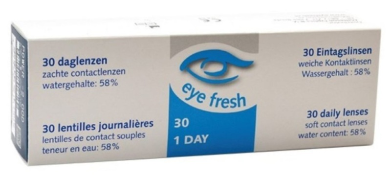 Eye Fresh Eyefresh Eyefresh Daglenzen -3.50