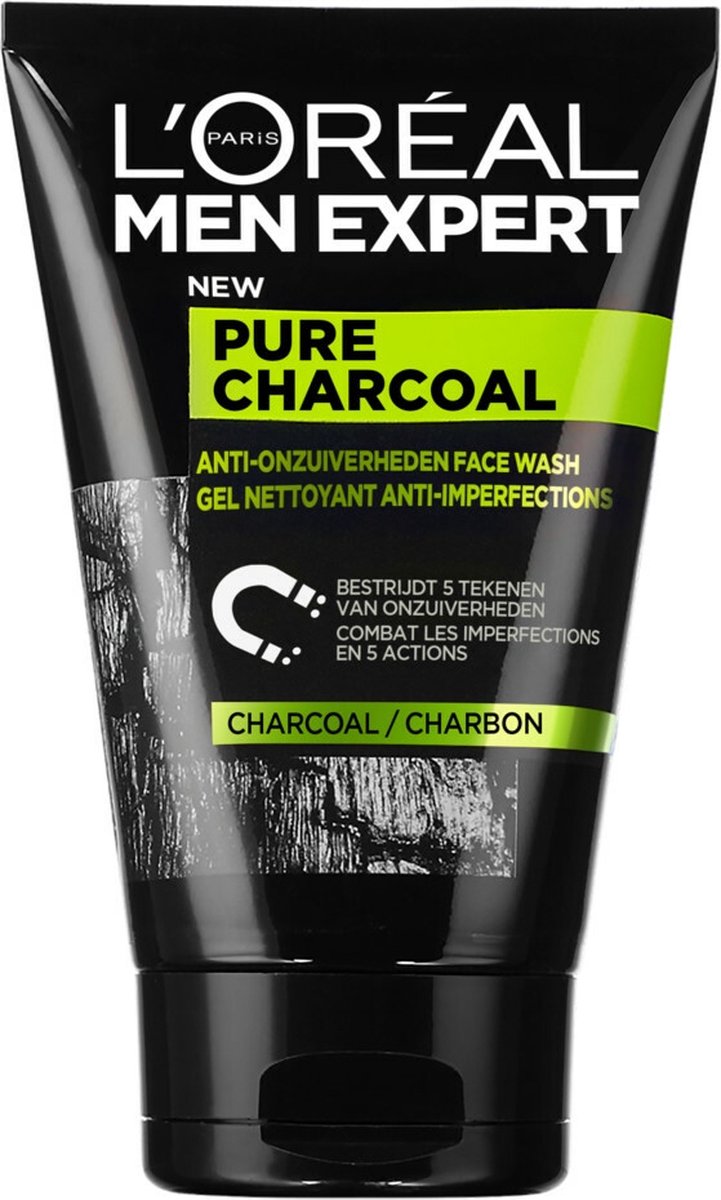 L´Oréal Paris Loreal Paris Men Expert Pure Charcoal Wash 100ml