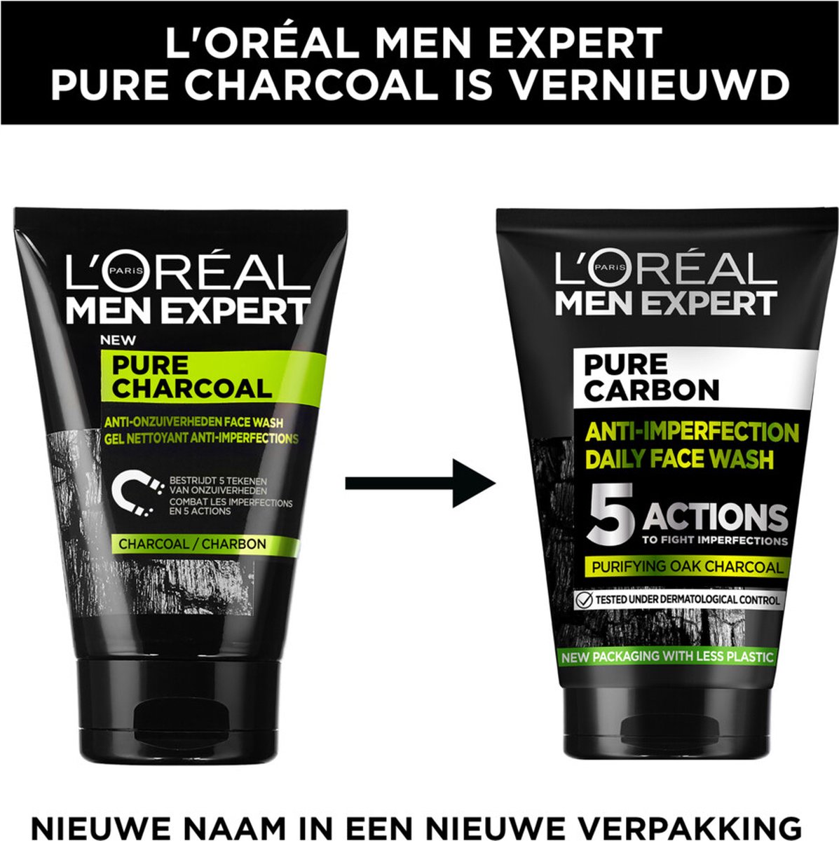 L´Oréal Paris Loreal Paris Men Expert Pure Charcoal Wash 100ml