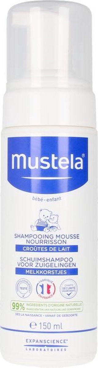 Mustela Schuimshampoo Voor Zuigeling 150ml