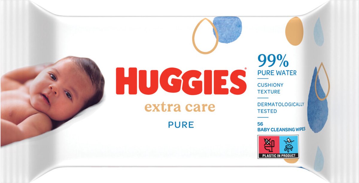 Huggies Huggie Babydoek Pure Extr Care