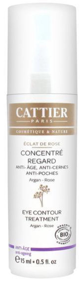 Cattier Oogcreme Eclat De Rose 15ml
