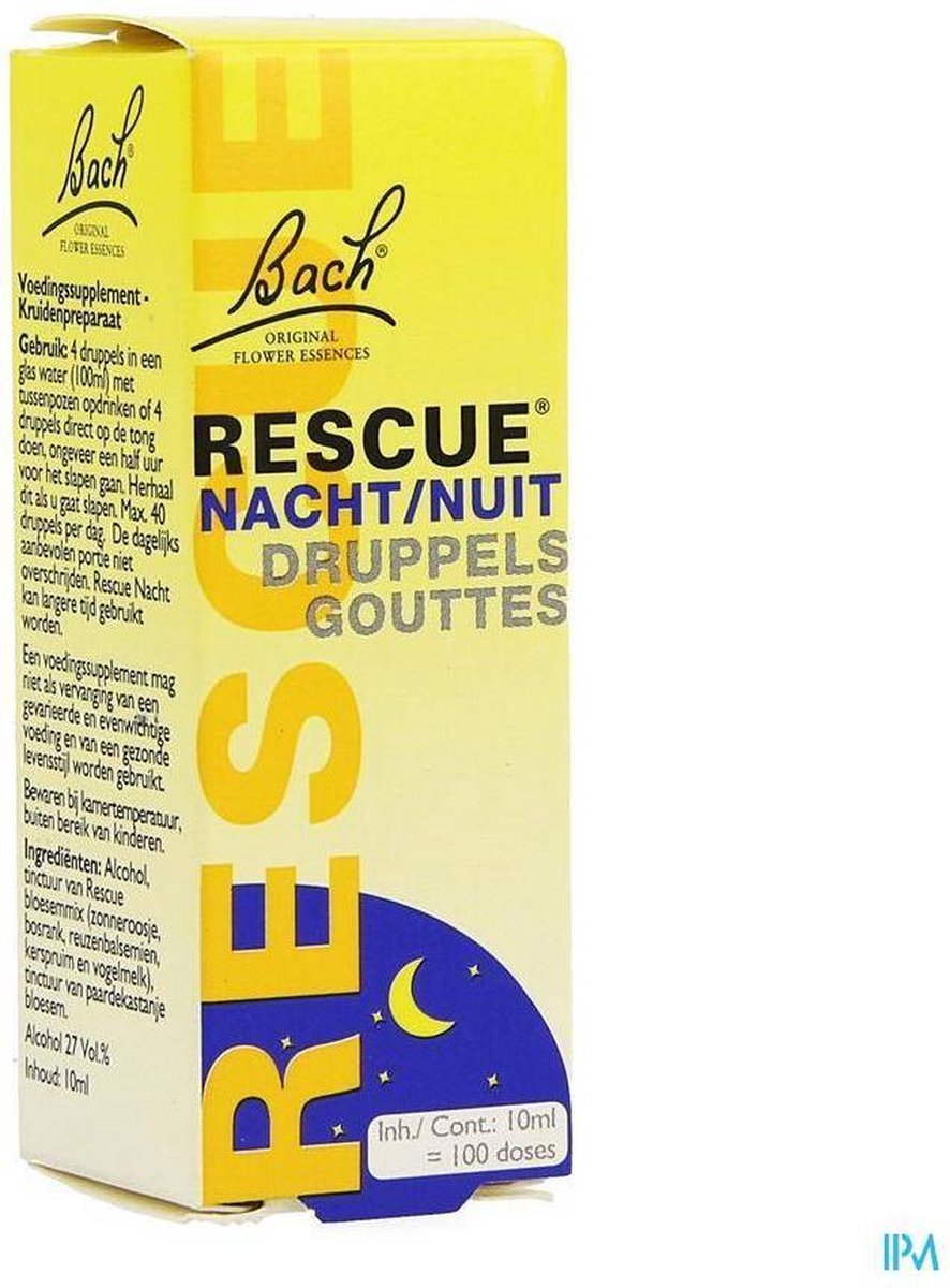 Bach Rescue Nacht Druppels