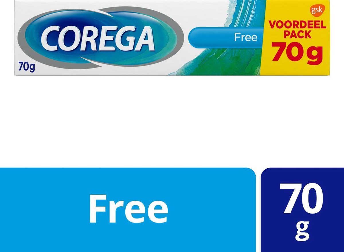 Corega Free Kleefcreme 70gram