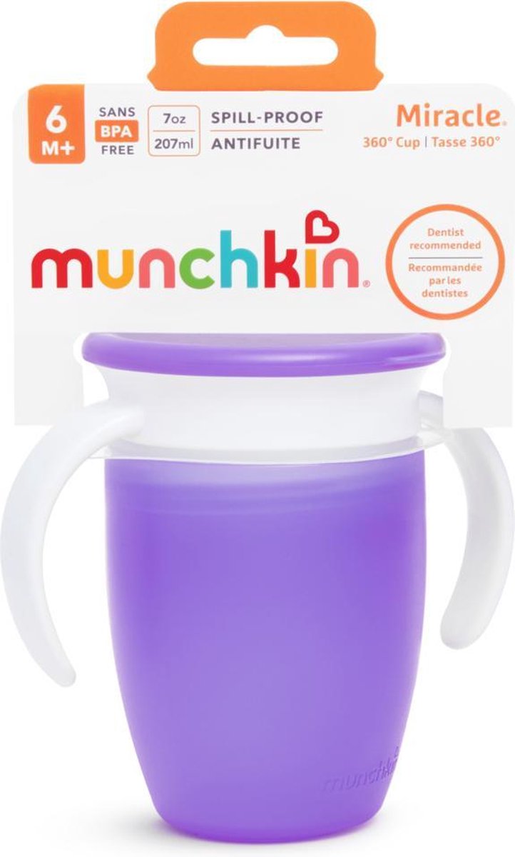 Munchkin Miracle Trainer 1ST - Paars