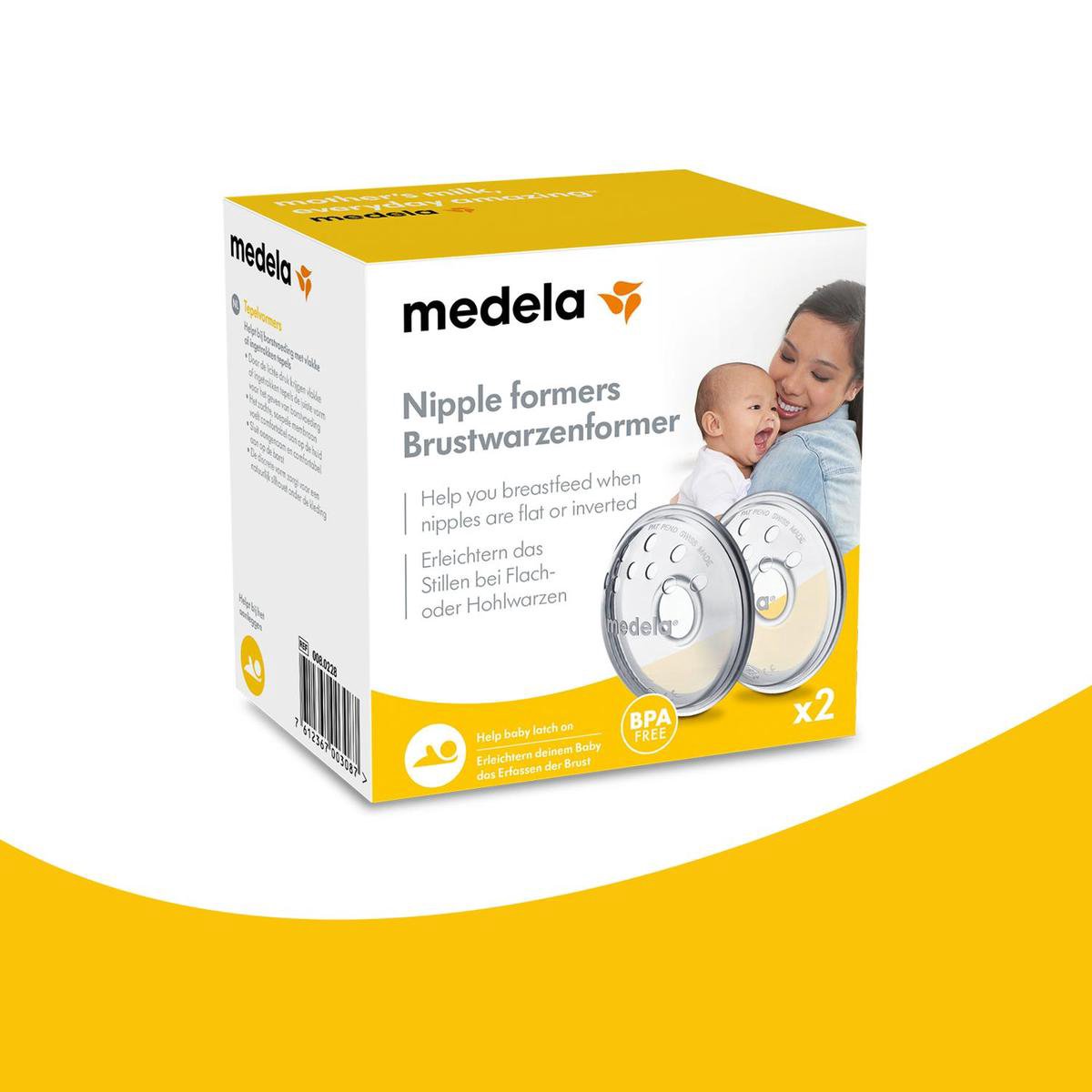 Medela Tepelvormers Ten Behoeve Van Borstvoeding 2st