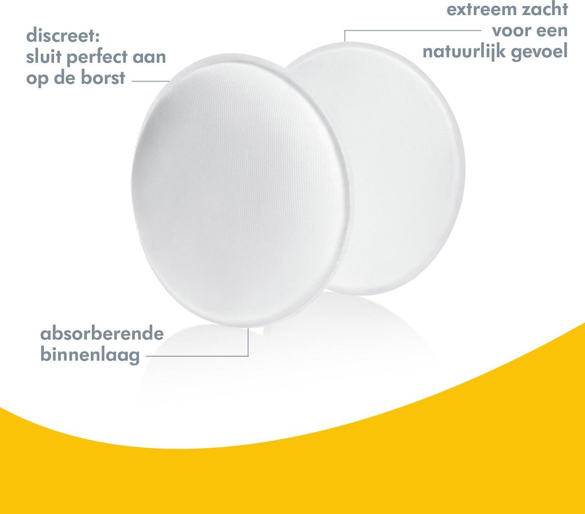 Medela Wasbare Zoogcompressen 4stuks