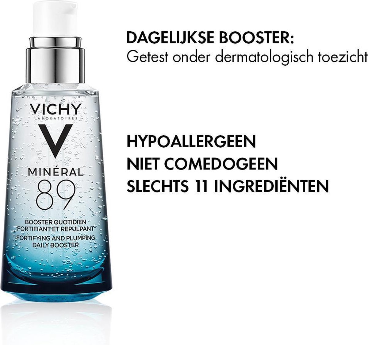 Vichy Mineral 89 Hyaluronic Acid Gel Face Moisturizer 50ml