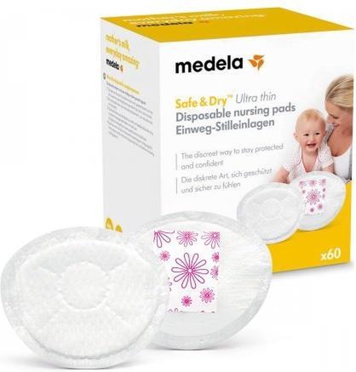 Medela Disposable Zoogcompressen Ultra Thin 60stuks