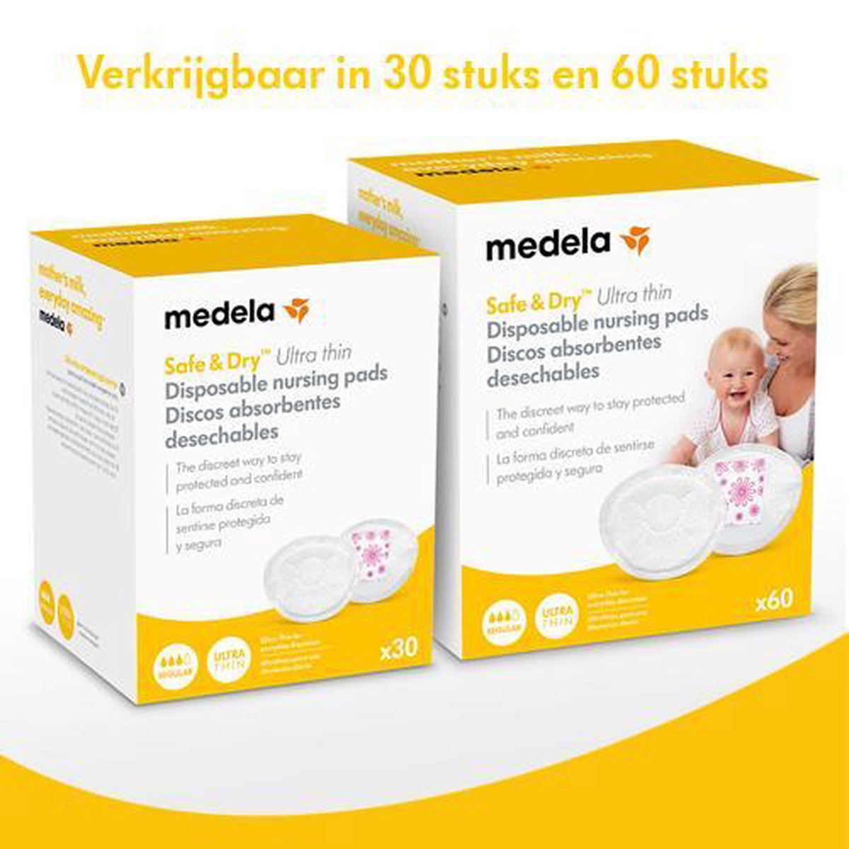 Medela Disposable Zoogcompressen Ultra Thin 30stuks