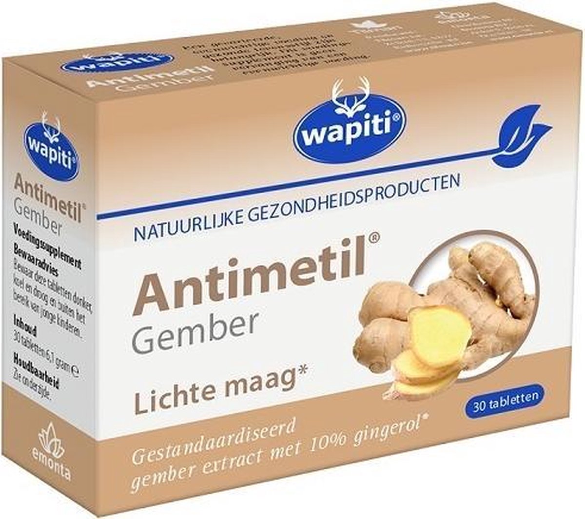 Wapiti Antimetil Bij Reisziekte