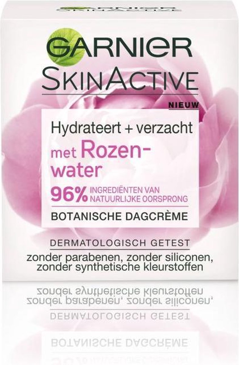 Garnier SkinActive Botanische Dagcreme Metnwater 50ml - Roze
