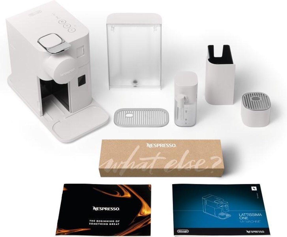 DeLonghi De'Longhi Nespresso Lattissima One EN510.W - Wit