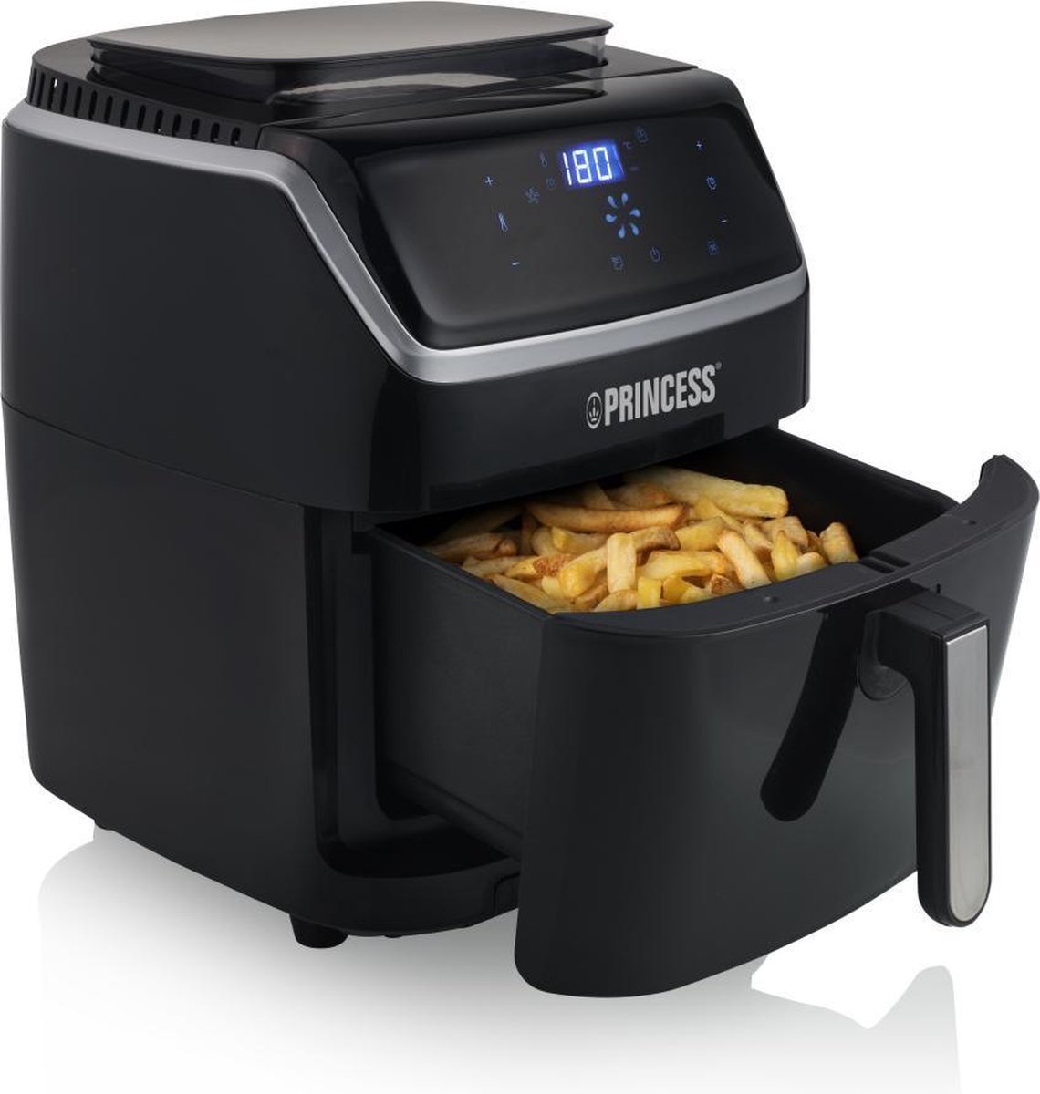 Princess 182080 Steam Aerofryer - Zwart