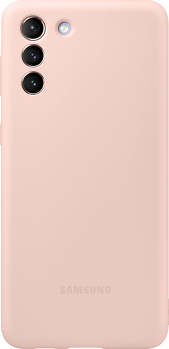 Samsung Galaxy S21 Plus Siliconen Back Cover - Rosa