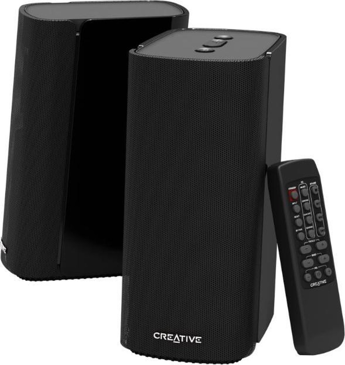 Creative Labs T100 Volledig bereik 20 W Bedraad en draadloos - Negro