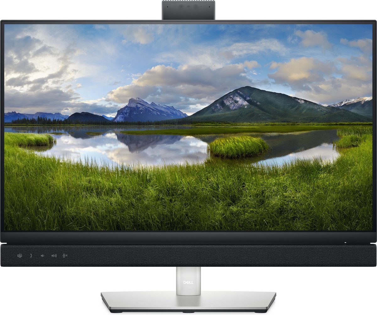 Dell C2422HE 60,5 cm (23.8 ) 1920 x 1080 Pixels Full HD LCD Zwart, Zilver - Plata