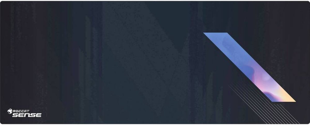 Roccat Sense Game-muismat - Zwart