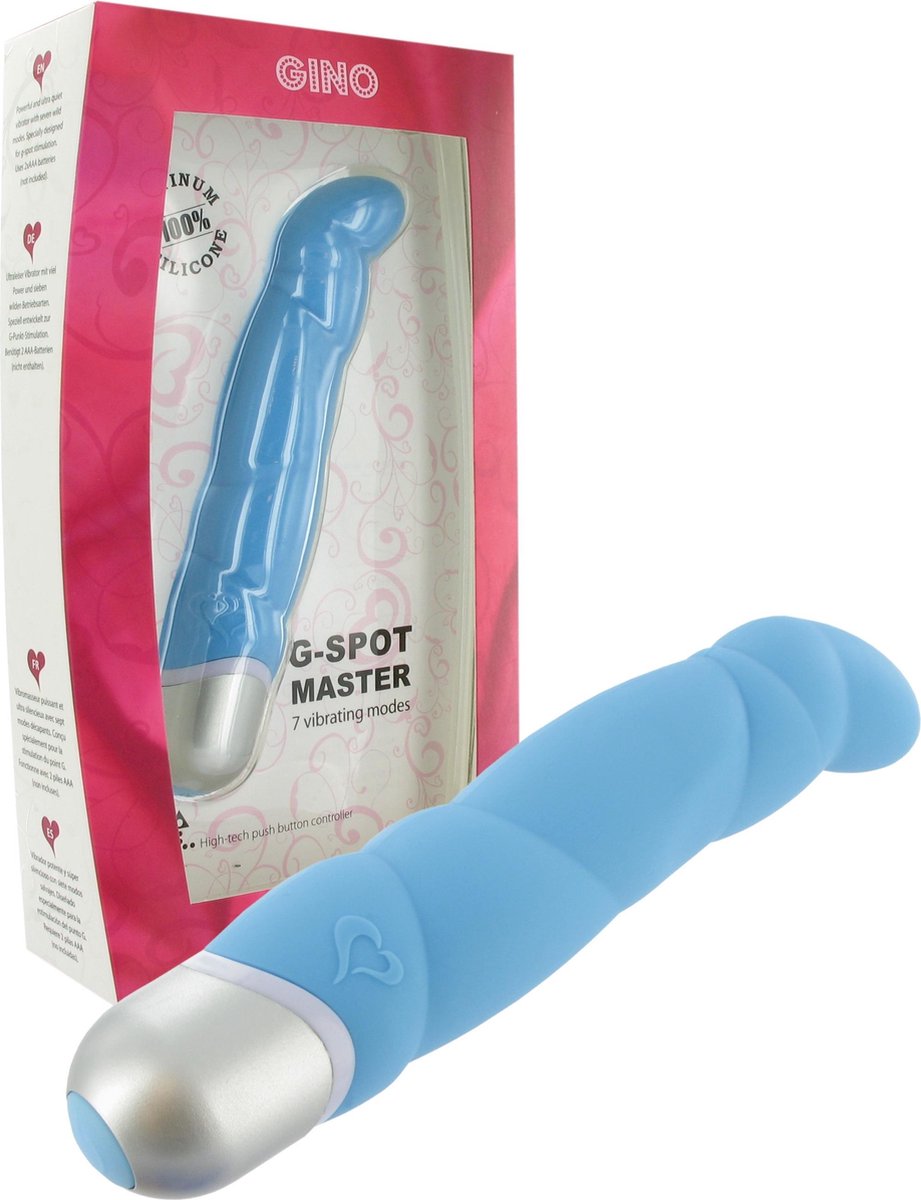 Feelz Toys Gino G-spot Vibrator - Blauw