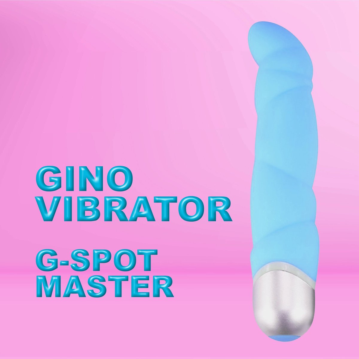 Feelz Toys Gino G-spot Vibrator - Blauw