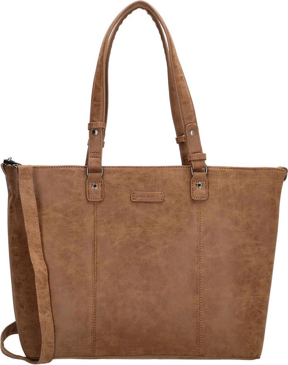 Enrico Benetti Kate Schoudertas 15" Camel - Beige