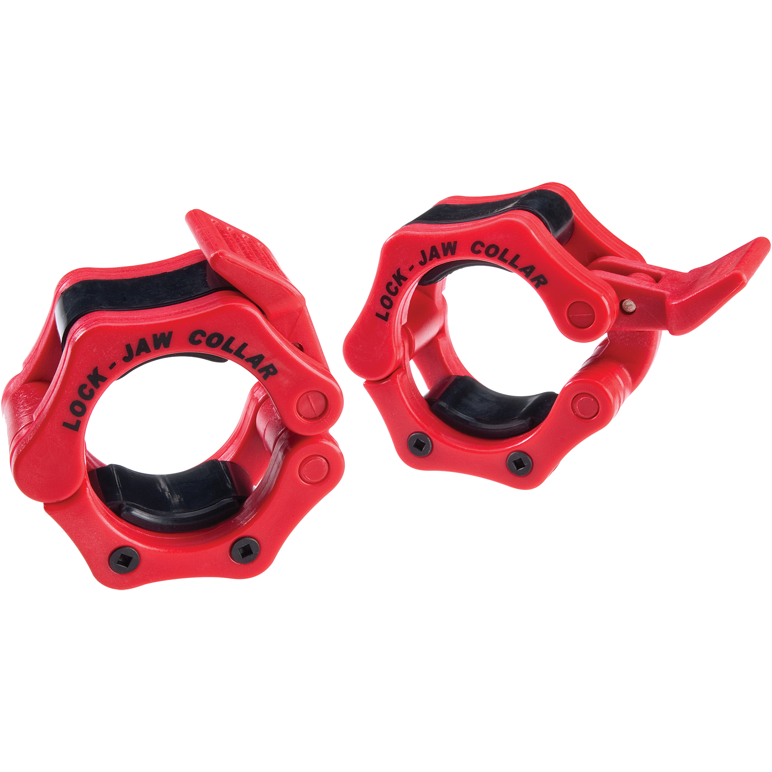 Body-Solid Lock-Jaw Collars - - Rood