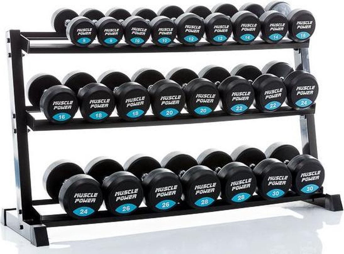 Muscle Power Opbergrek - voor Dumbbells