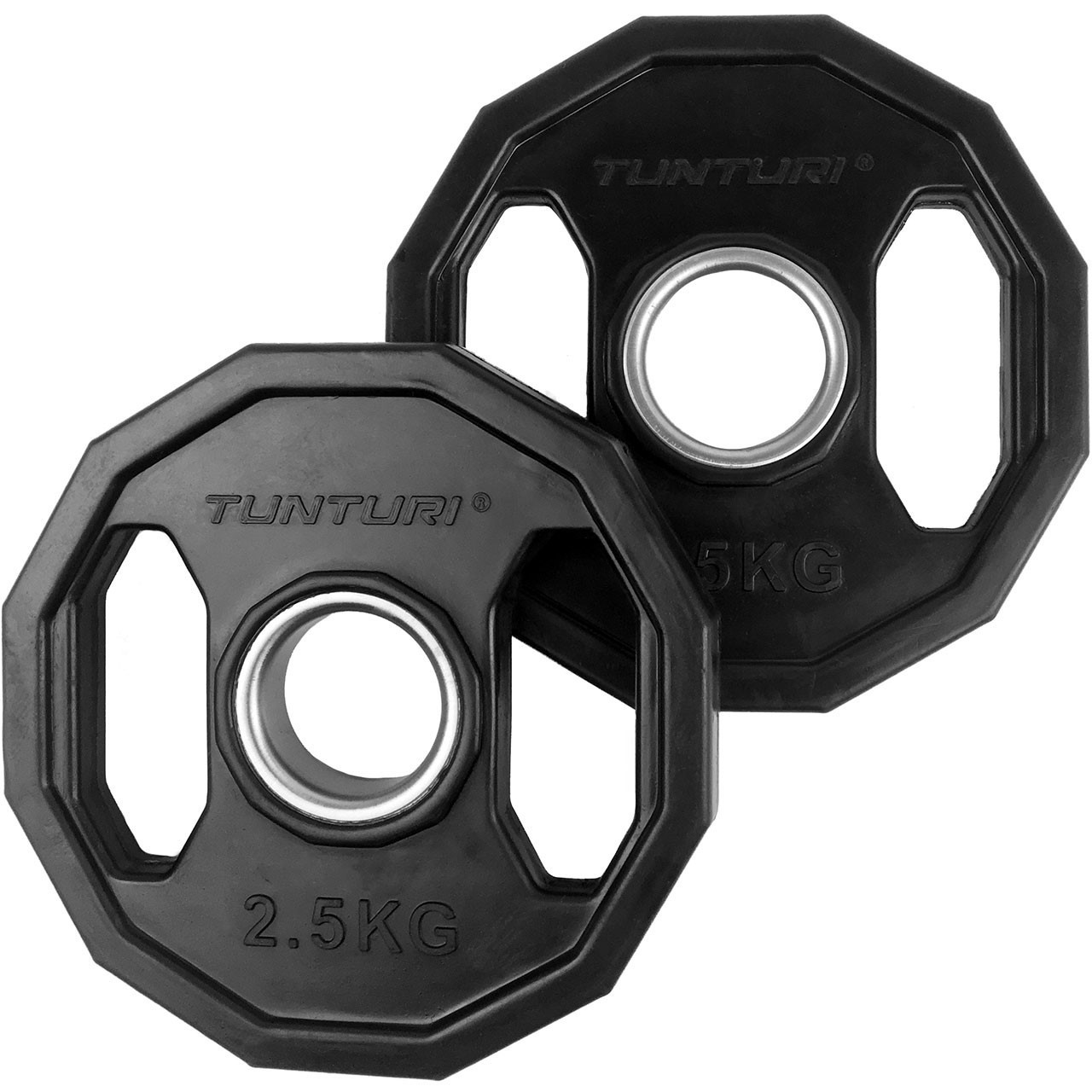 Tunturi Olympic Rubber Plate - 2.5 kg (set)