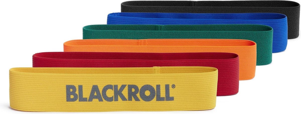 blackroll Loop Band Weerstandsband - Extra sterk - - Zwart