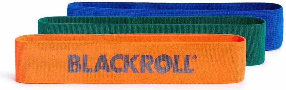 blackroll Loop Band Weerstandsband - Extra sterk - - Zwart