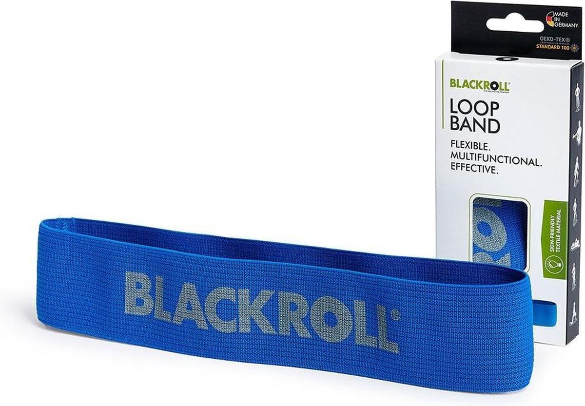 blackroll Loop Band Weerstandsband - Extra sterk - - Zwart