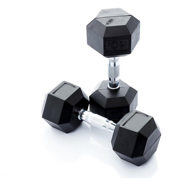 Muscle Power Hexa Dumbell - 7 kg - Per Stuk