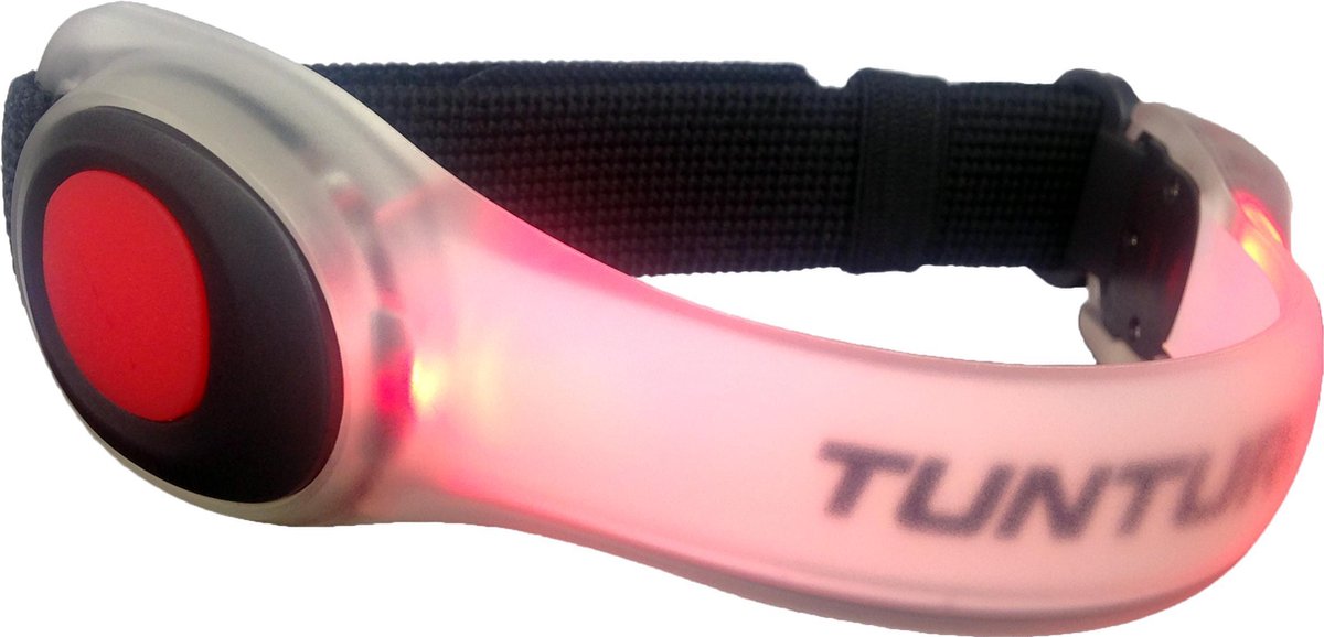 Tunturi LED Sport Armband - - Rood